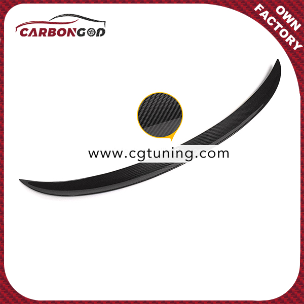 Car Styling P Style Carbon Fiber Bakre Takspoiler Trunk Lip Boot Wing For bmw E90 M3 2005-2011