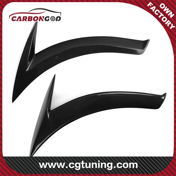 W117 Carbon Car Front Side Fender Scoop Vent Cover Trim For Mercedes For Benz W117 CLA-Class Sedan 2014-2016