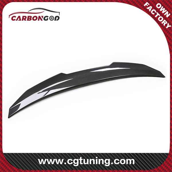 Carbon Fiber Rear Trunk Spoiler Car Wing PSM style spoiler For bmw New 4 Series 2-Door G22/M4 G82 2020-1N