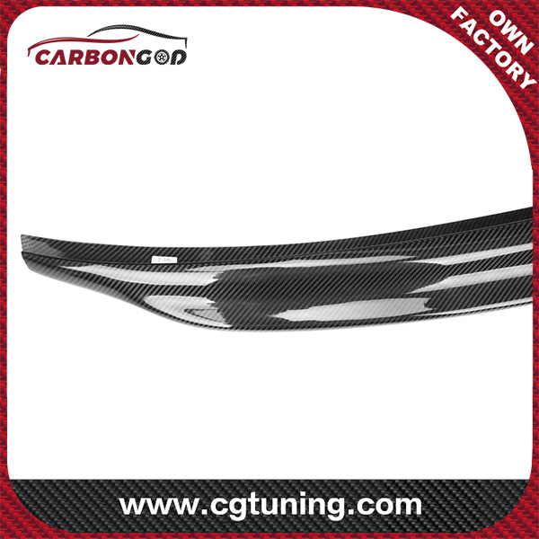 For Audi A4  B8.5 Carbon Fiber Spoiler 2013-2016 Belgium Style Rear Spoiler Tail Trunk Lip Wing Car Accessories