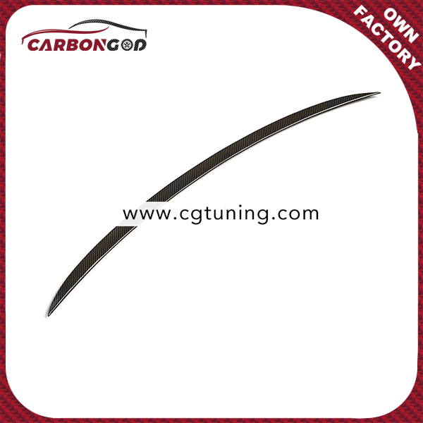High Kick Rear Carbon Fiber Spoiler Trunk Lid Spoiler Wing for Glossy Black Fit for BMW 3 Series M3 E92 Coupe