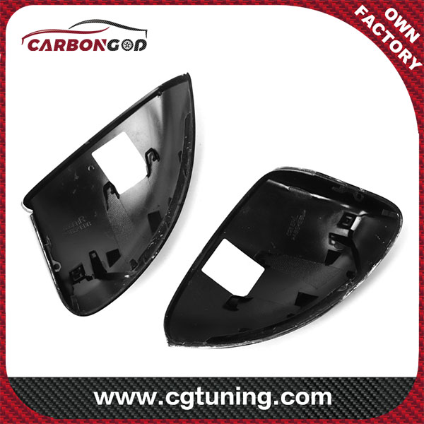 High Quality PU Protect Carbon Fiber Mirror Cover 1:1 Replacement for Audi A1 S1 2014-2018 Side Mirror Without Lane Assist